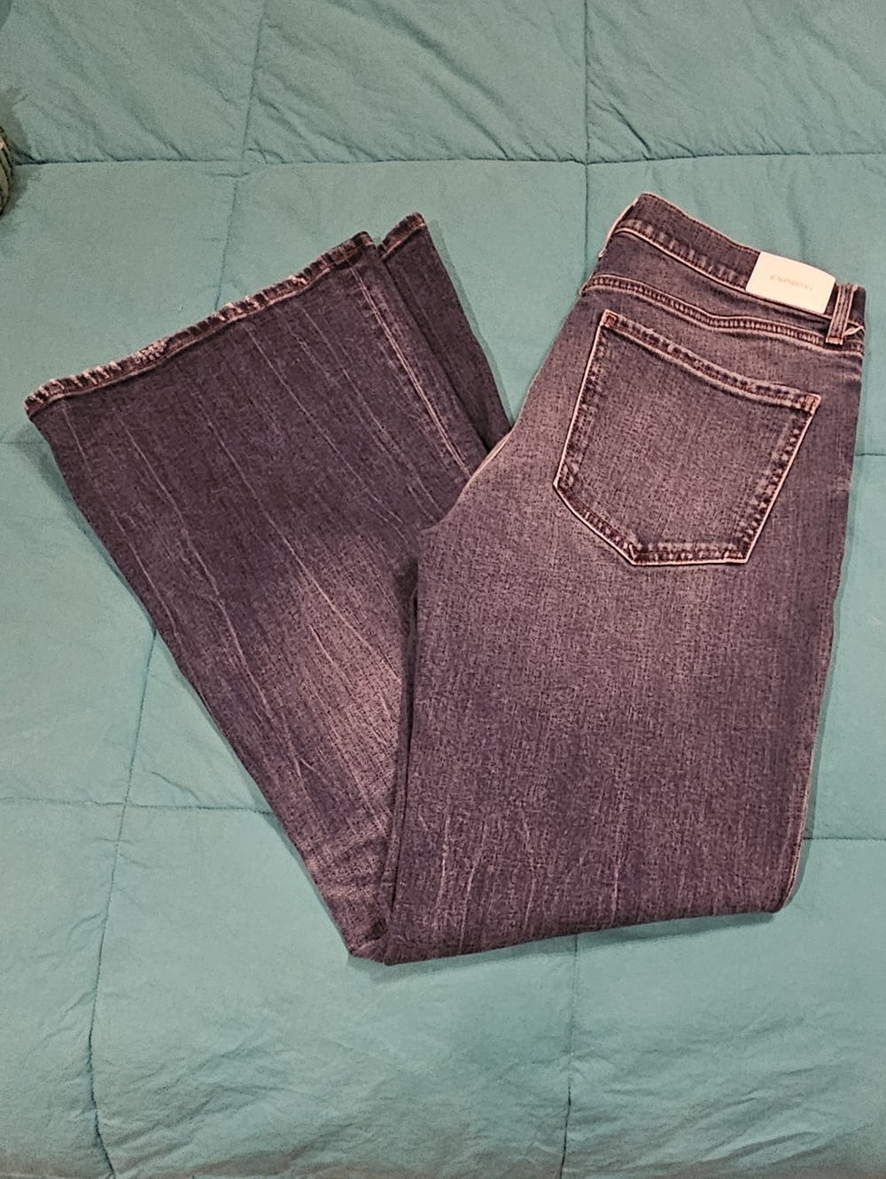 Express 70s Flare 10 Regular Length